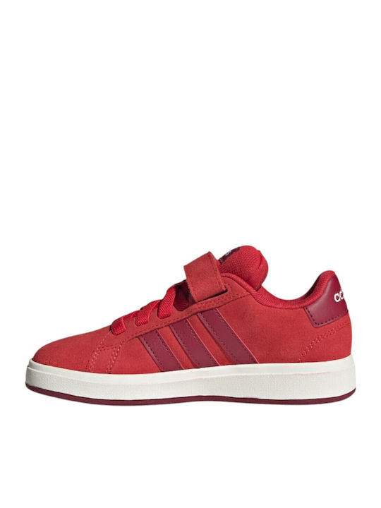 Grand Court 00s Kinder Sneaker mit Bügel- und Schleifenverschluss Rote