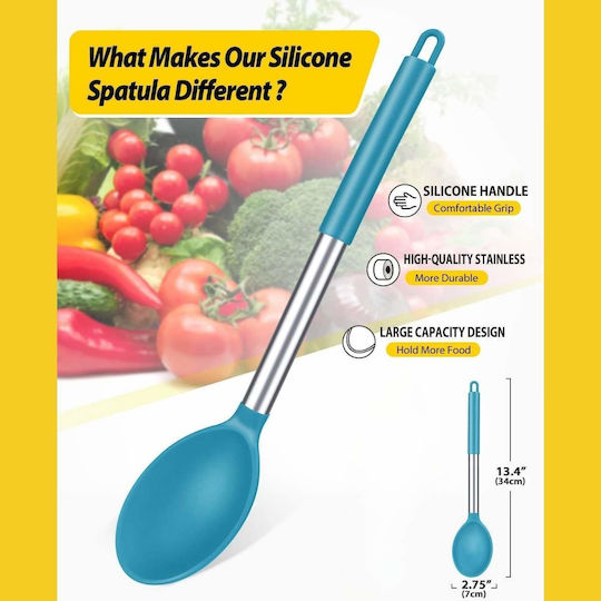 Uncle George Deep Sauce Spoon Made of Silicone 34cm