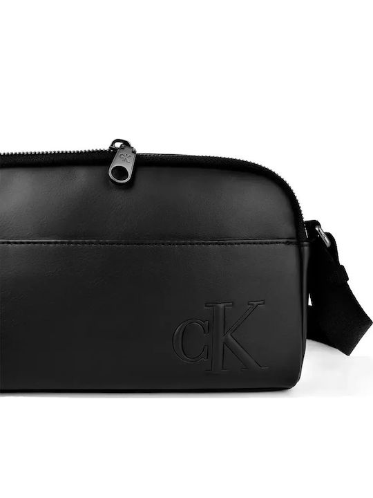Calvin Klein Ανδρική Τσάντα Ώμου / Χιαστί Μαύρη