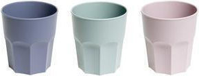 Cyclops Glas Wasser aus Plastik in Schwarz Farbe 380ml