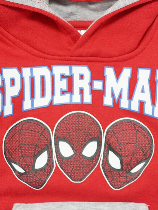 Kinder-Sweatshirt & Hoodies mit Kapuze und Taschen Rot