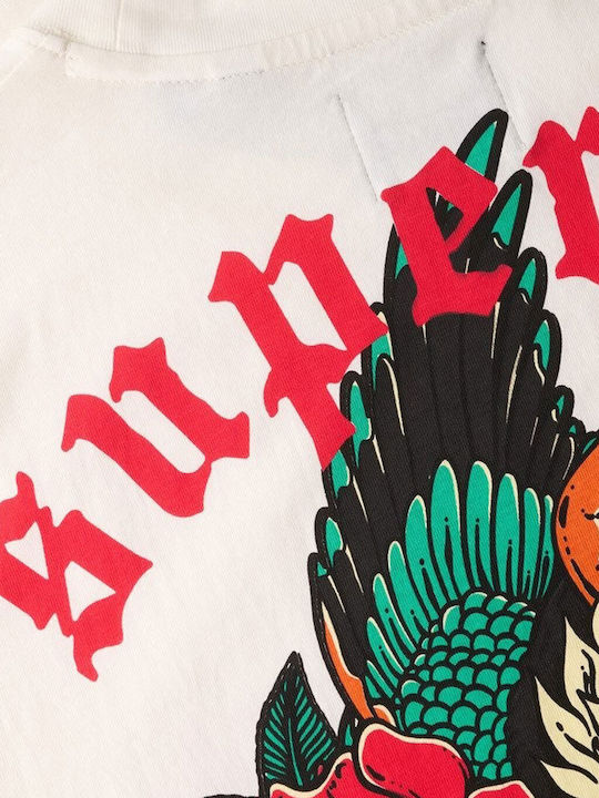 D2 Ovin T-shirt Λευκό