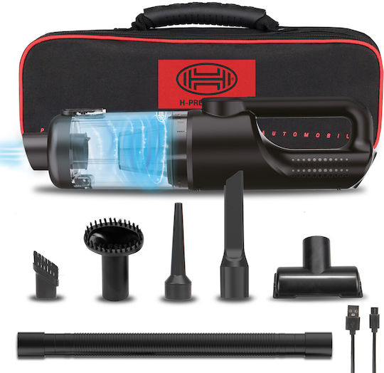 Heyner Car Handheld Vacuum Dry Vacuuming with Power 120W Rechargeable 12V