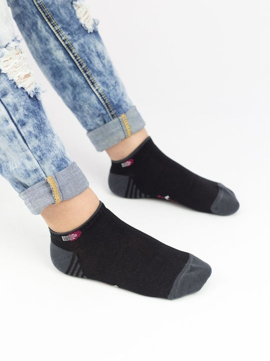 Design Socks Kids' Ankle Socks Colorful 3 Pairs