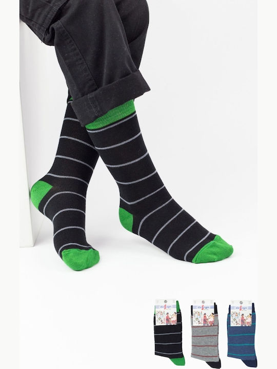 Design Socks Детски чорапи Dark Green 3 Чифта