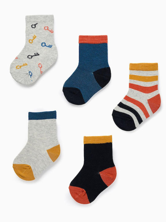 Zippy Kindersocken Gray 5 Paar
