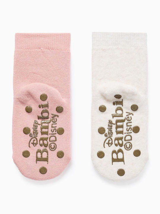 Zippy Kindersocken Rutschfest Pink 2 Paar