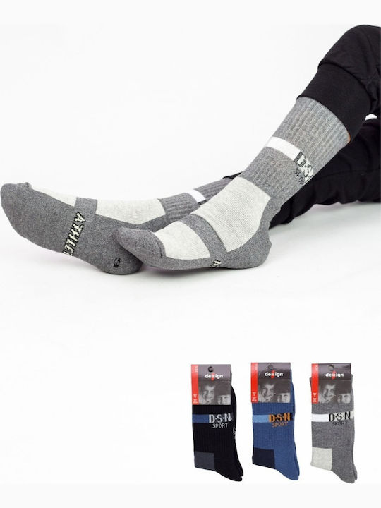Design Socks Детски чорапи Спорт Dark Blue 3 Чифта