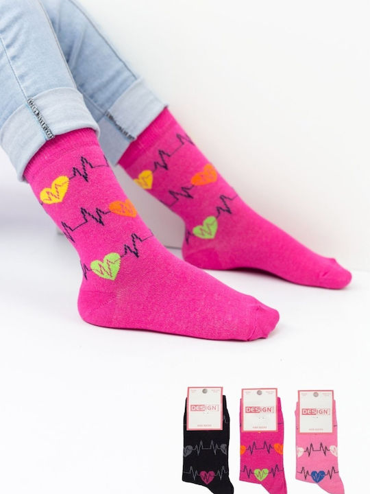Design Socks Παιδικές Κάλτσες Πολύχρωμο 3 Ζευγάρια