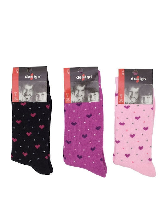 Design Socks Kindersocken Colorful 3 Paar