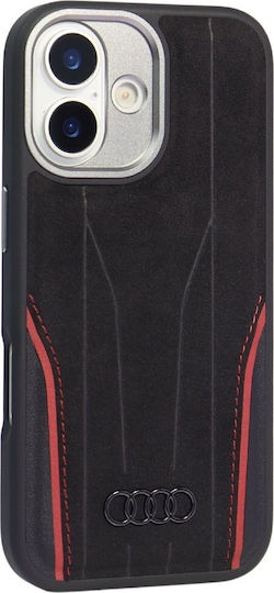 Audi Back Cover Leather Black (iPhone 17)