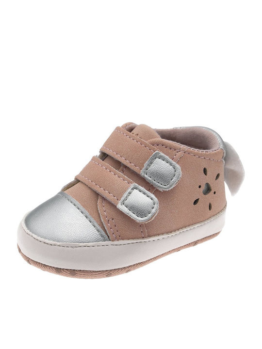 Chicco Βρεφικά Sneakers Αγκαλιάς Ροζ Chicco Βρεφικά Sneakers Αγκαλιάς Ροζ
