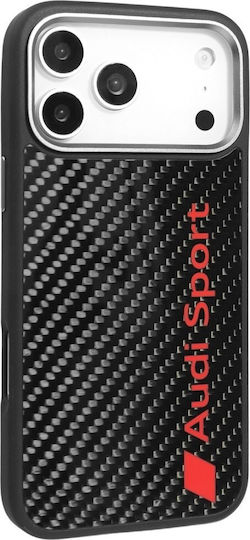 Audi Carbon Back Cover Μαύρο (iPhone 17 Pro Max)