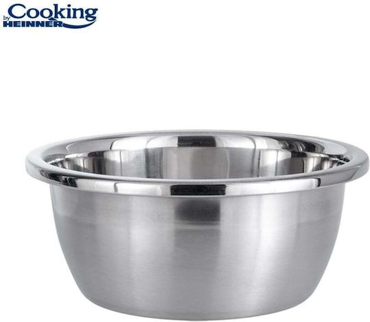 Heinner Aria Stainless Steel Mixing Bowl with Diameter 28cm and Height 11.5cm.