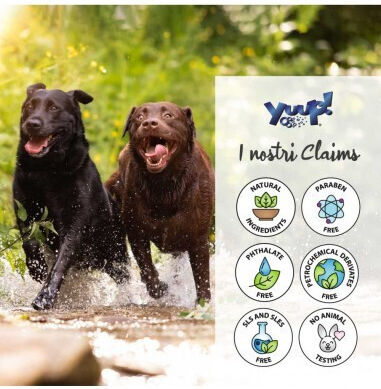 Yuup Ревитализиращ Шампоан За Кучета Черна Козина 1л