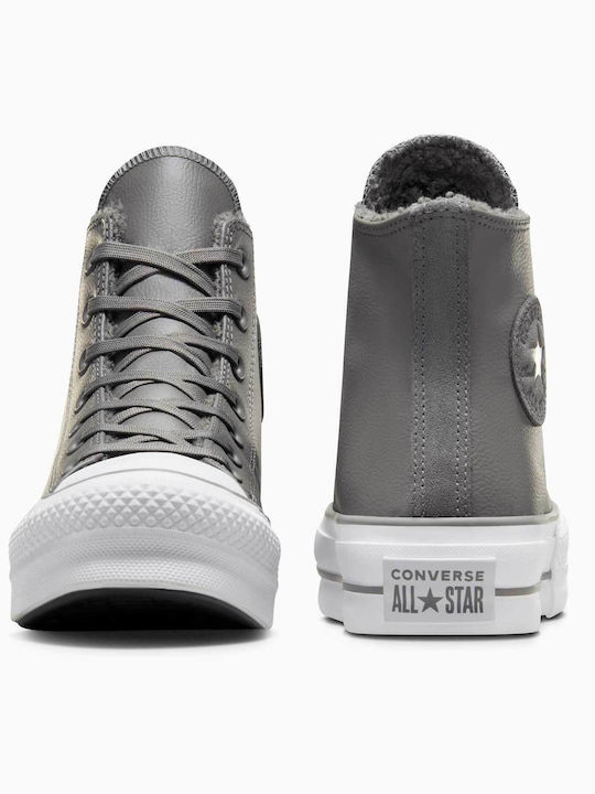 Chuck Taylor All Star Lift Μποτάκια Γκρι