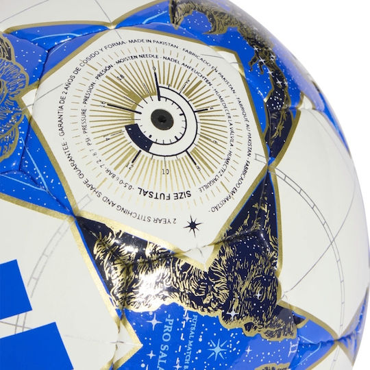 adidas UEFA Champions League Футболна топка Бяла
