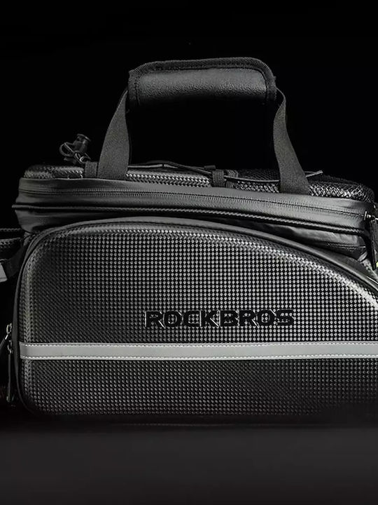 Rockbros Τσαντάκι Σχάρας Ποδηλάτου 35lt Μαύρο