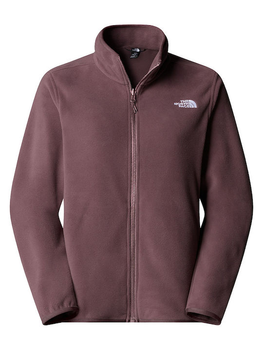 Glacier Women's Cardigan with Zipper Tawny, Purple