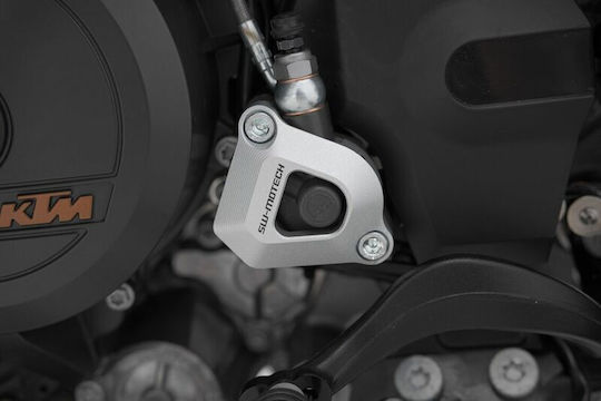 SW-Motech Motorcycle Brake Reservoir Protector Silver