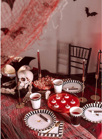 PartyDeco Πιάτο για Party Halloween 6τμχ