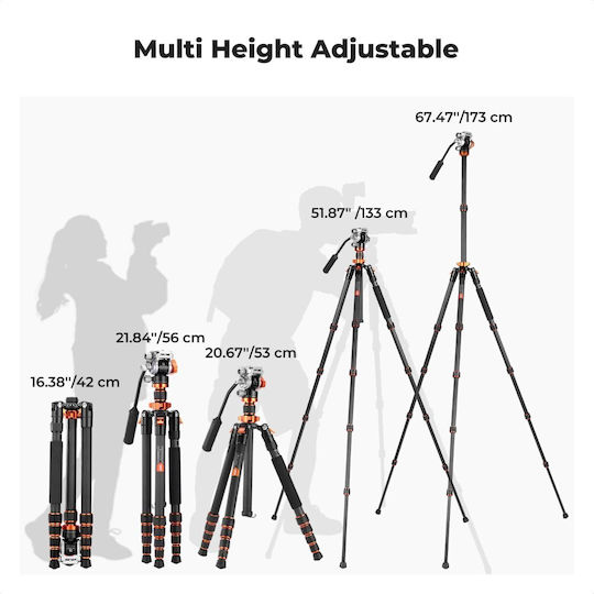K&F Concept Video Tripod 6942052555937