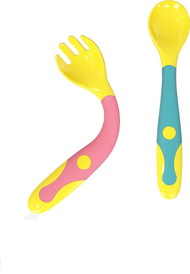 Tumama Kids Set de hrănire din Silicon Multicolor 2buc pentru 6+ luni