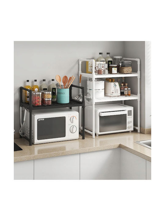 Suport Pentru Cuptor Cu Microunde Din Plastic 48x32x49cm Albă