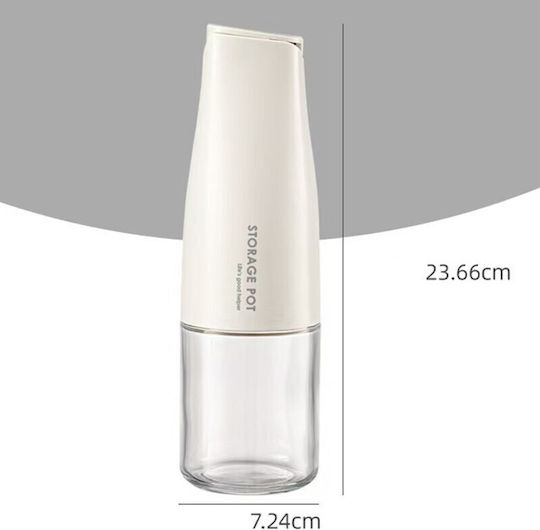 Δοχείο Λαδιού Γυάλινο με Ροή 550ml