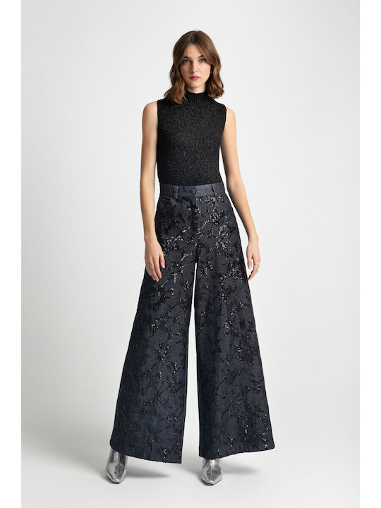 Bluza Damă Fără Mâneci Pulover Negru