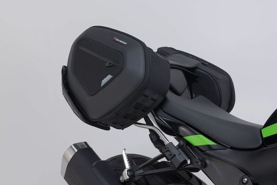 SW-Motech Pro Blaze Σετ Σαμάρια Μοτοσυκλέτας σε Μαύρο Χρώμα
