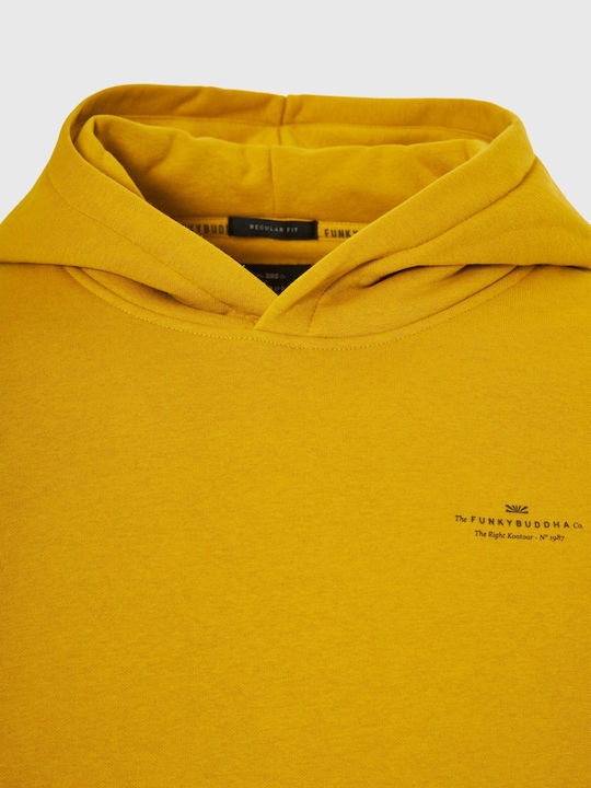 Sweatshirt with Hood Yellow