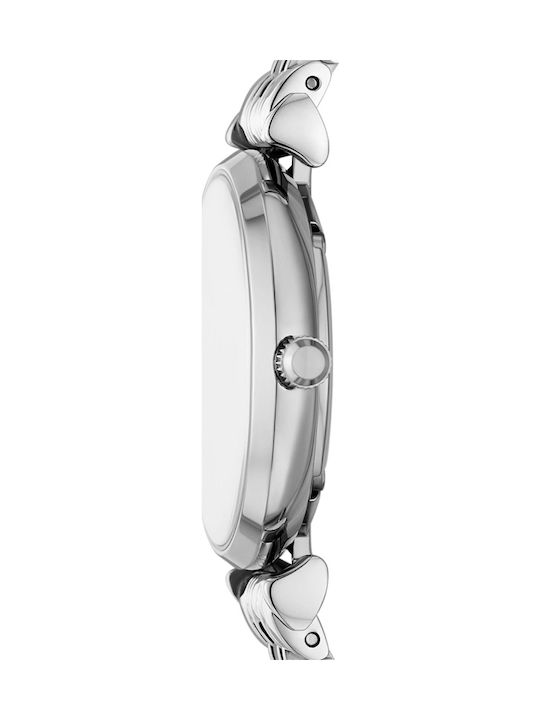 Emporio Armani Дамски Часовник с Сребрист Метална Гривна