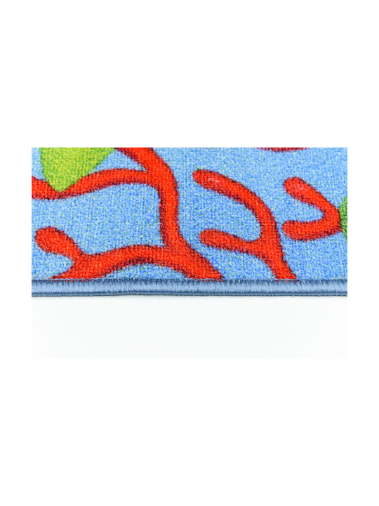 Kinderteppich Playroom Ägäis Blau 120x160