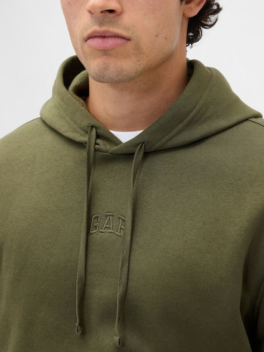 Sweatshirt with Hood Green