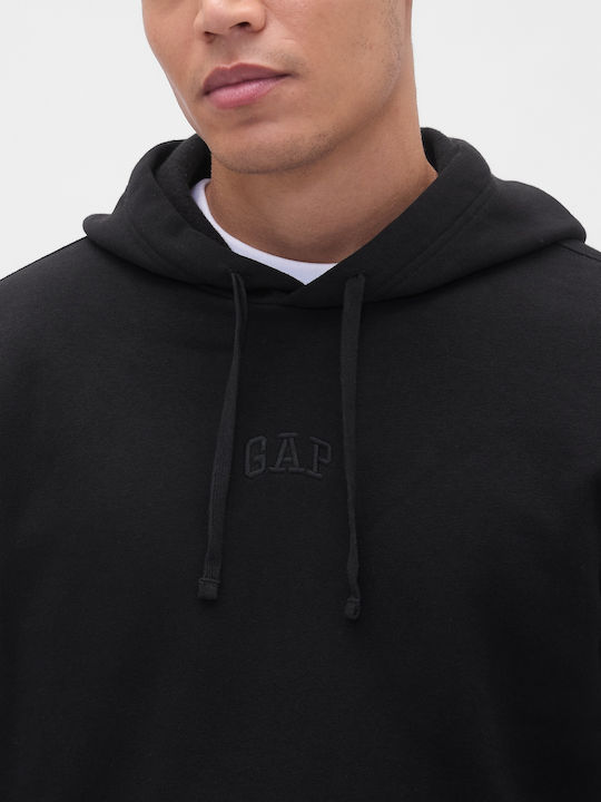 Sweatshirt with Hood Black