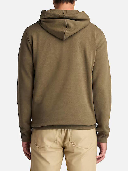 River Tree Sweatshirt with Hood Khaki