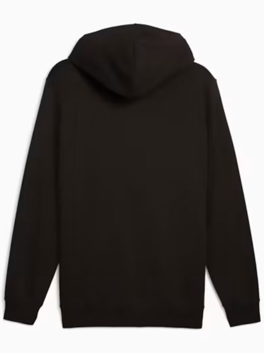 Big Logo Sweatshirt with Hood Black