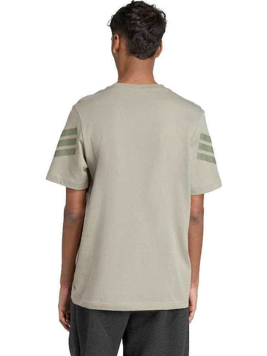 adidas M Fi 3s T-shirt Pebble