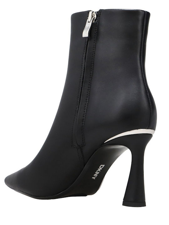 Caryann Leather Women's Ankle Boots Black