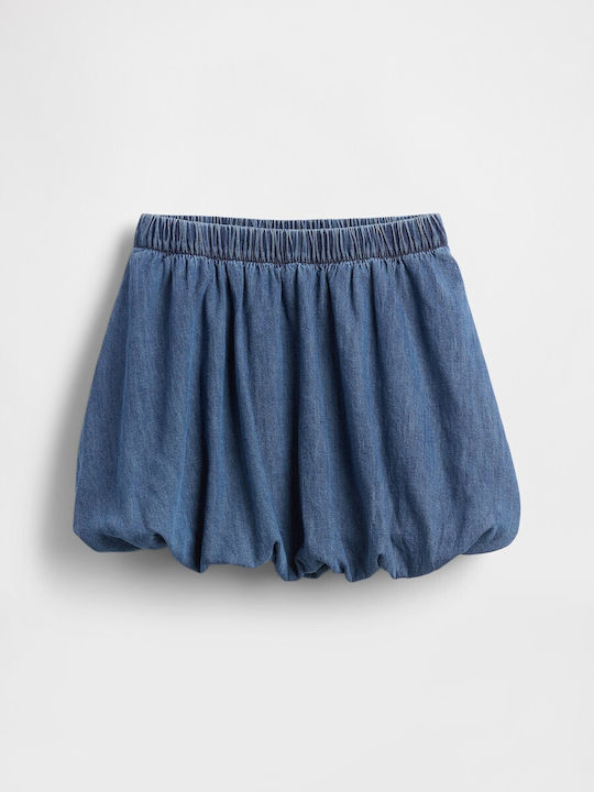 Kids' Denim Skirt Blue