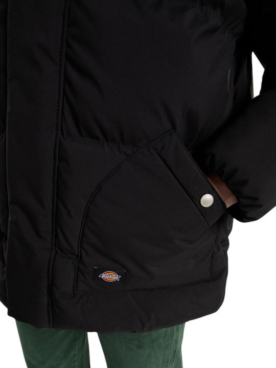 Eagleville Γυναικείο Puffer Μπουφάν για Χειμώνα Black