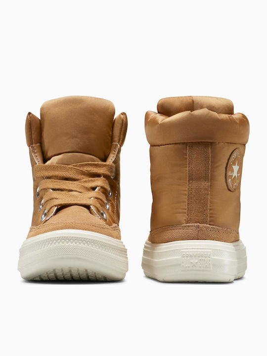 Chuck Taylor All Star Suede Kids Boots Brown