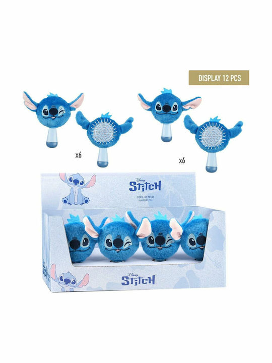 Детска четка за разресване Stitch Син