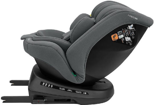 Kikka Boo I-defend Baby Car Seat i-Size with Isofix Grey