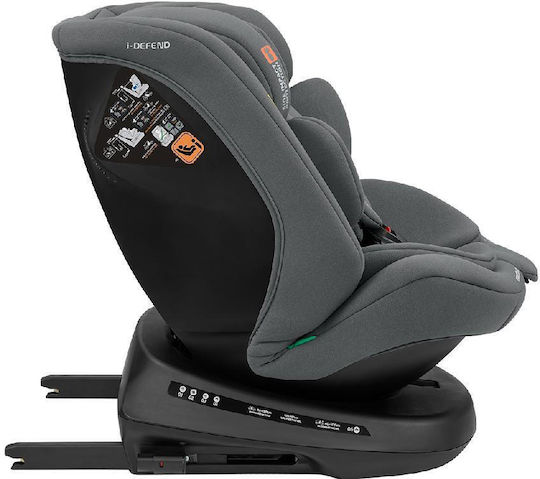 Kikka Boo I-defend Baby Car Seat i-Size with Isofix Grey