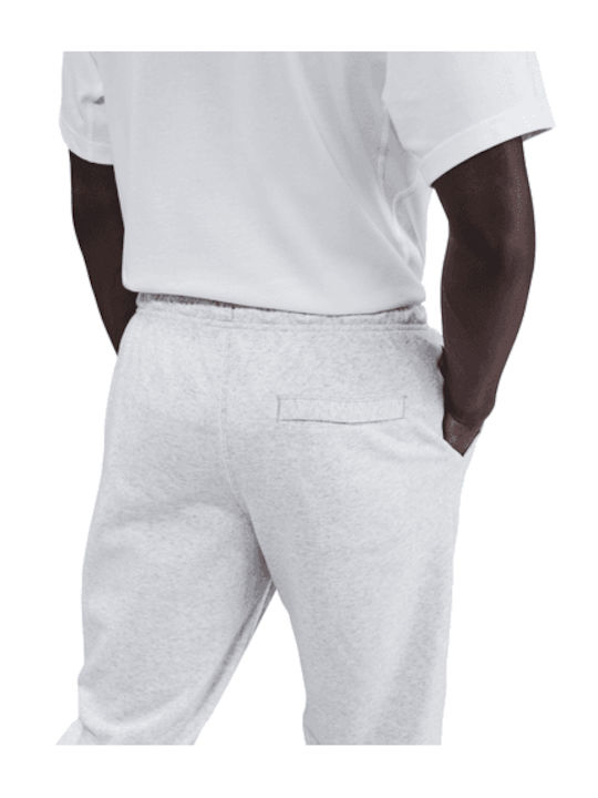 Sweatpants with Elastic White