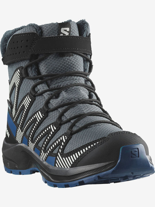 Kids Hiking Boots Xa Pro V8 Waterproof Turquoise