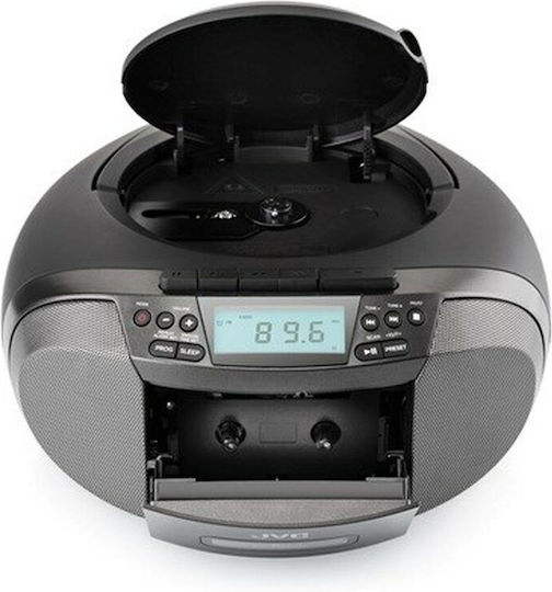 JVC Portable Sound System with Black Radio