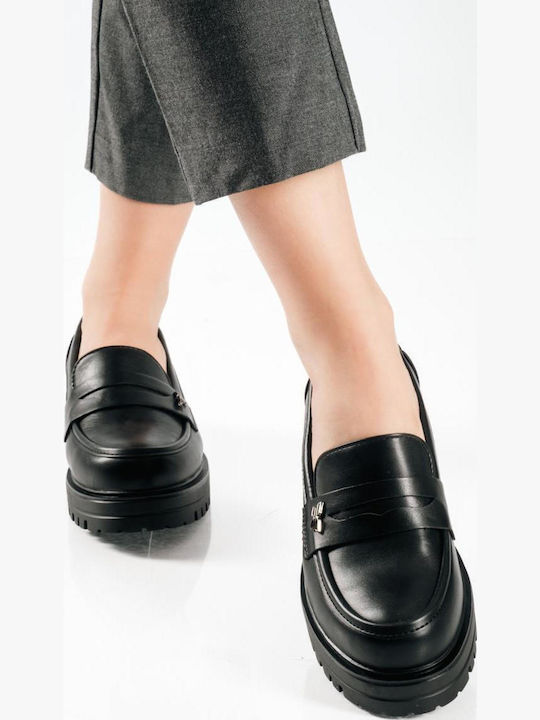 Γυναικεία Loafers σε Μαύρο Χρώμα